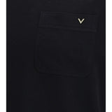 Cotton T-shirt with VGold