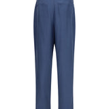 Tailored Pants with habutai silk belt