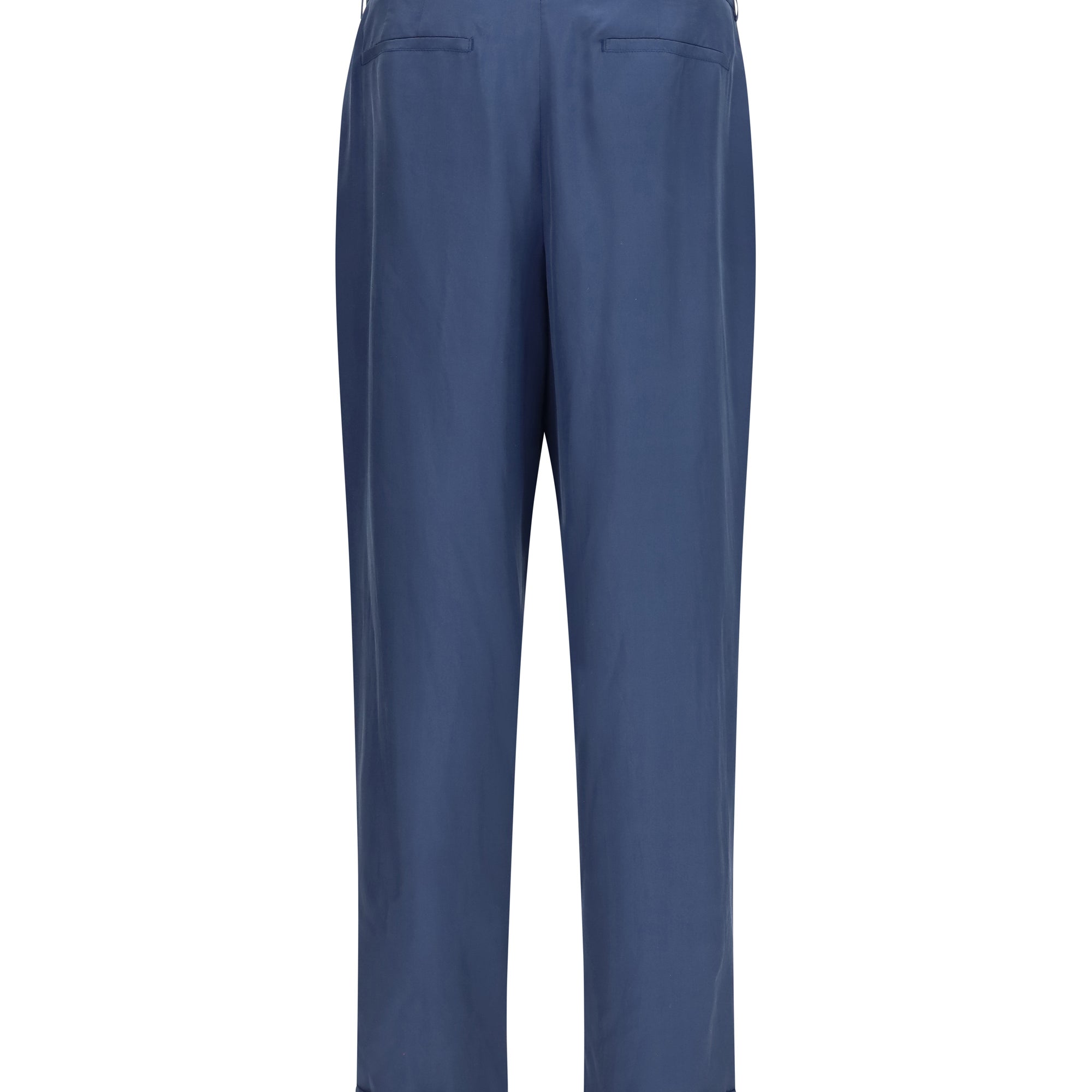 Tailored Pants with habutai silk belt