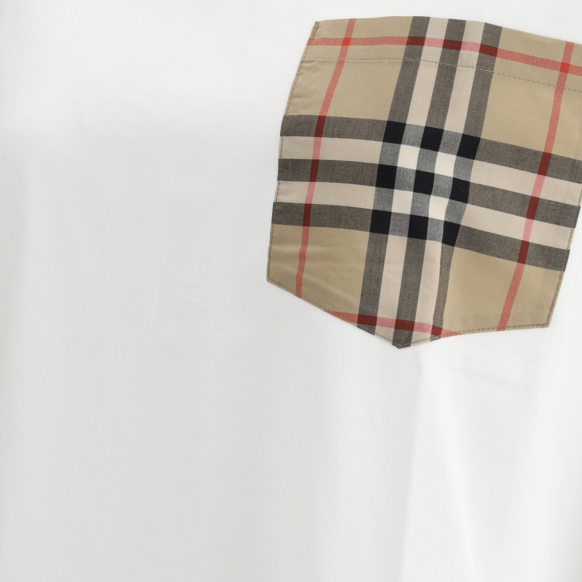 Archive Check pocket T-shirt