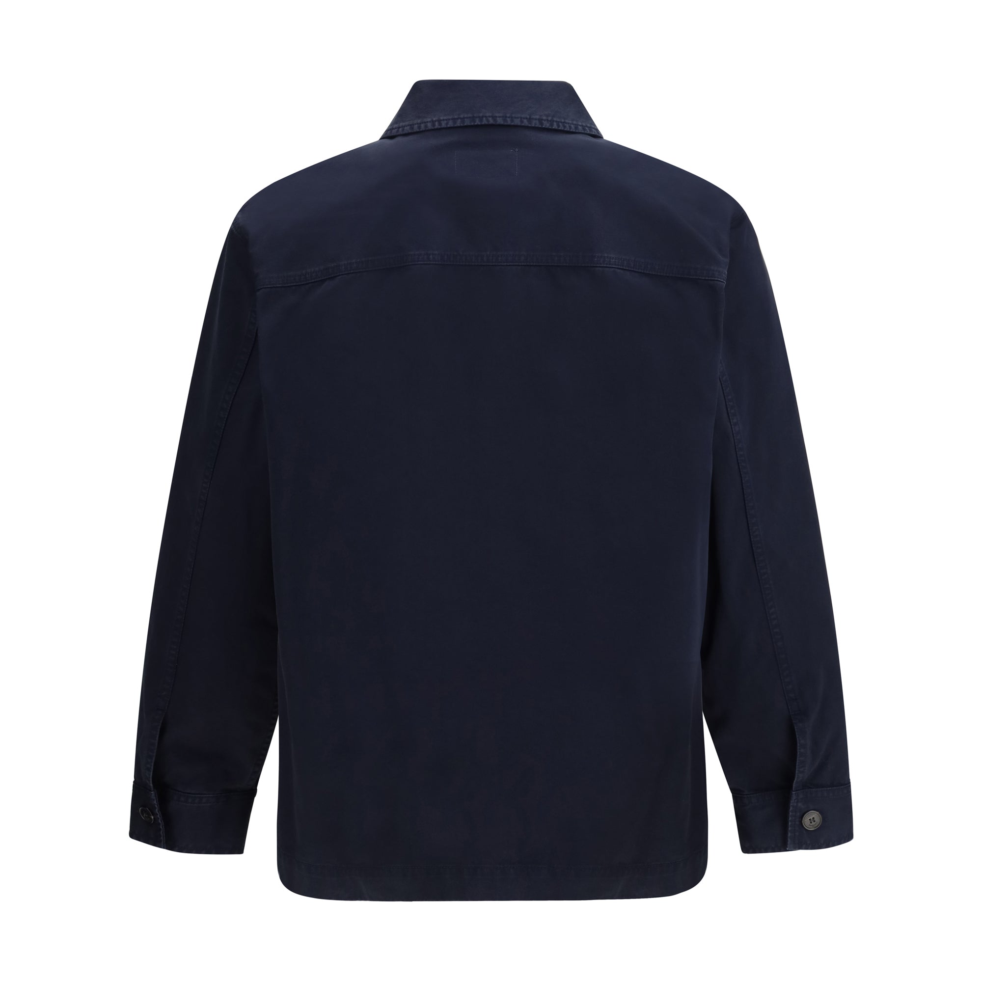Cassandre Overshirt in gabardine with logo