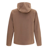 Hooded button-front Jacket