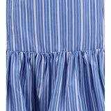 Striped mini balloon Skirt