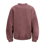 V-neck cropped Sweatshirt