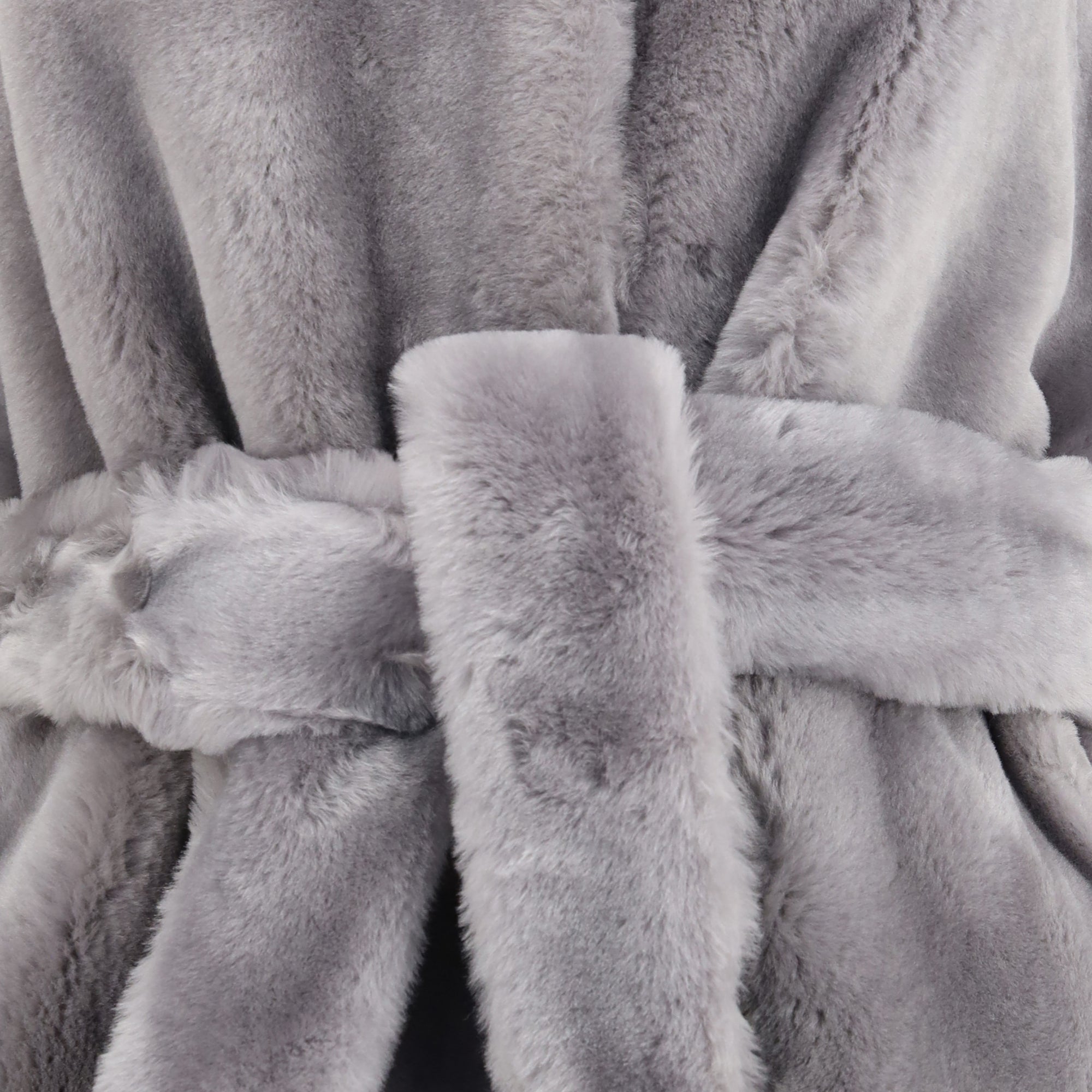 Shearling belted Coat