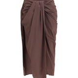 Pareo Skirt in stretch muslin