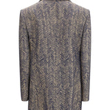 Single-breasted Jacket cchevron jacquard viscose