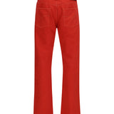Straight-leg cotton denim Jeans