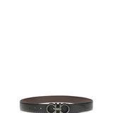 Reversible and adjustable Gancini Belt