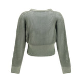 Sequined mesh Cardigan