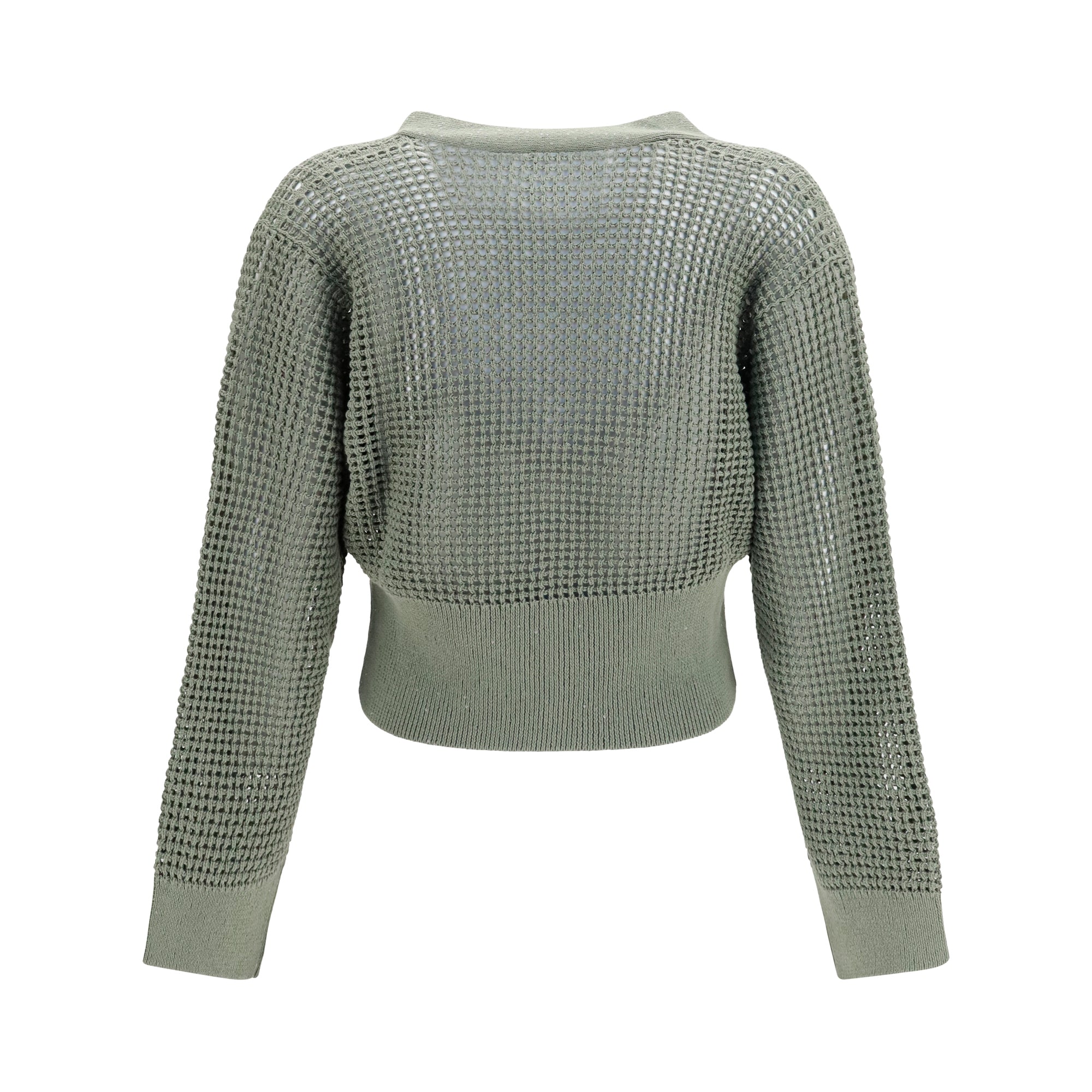 Sequined mesh Cardigan