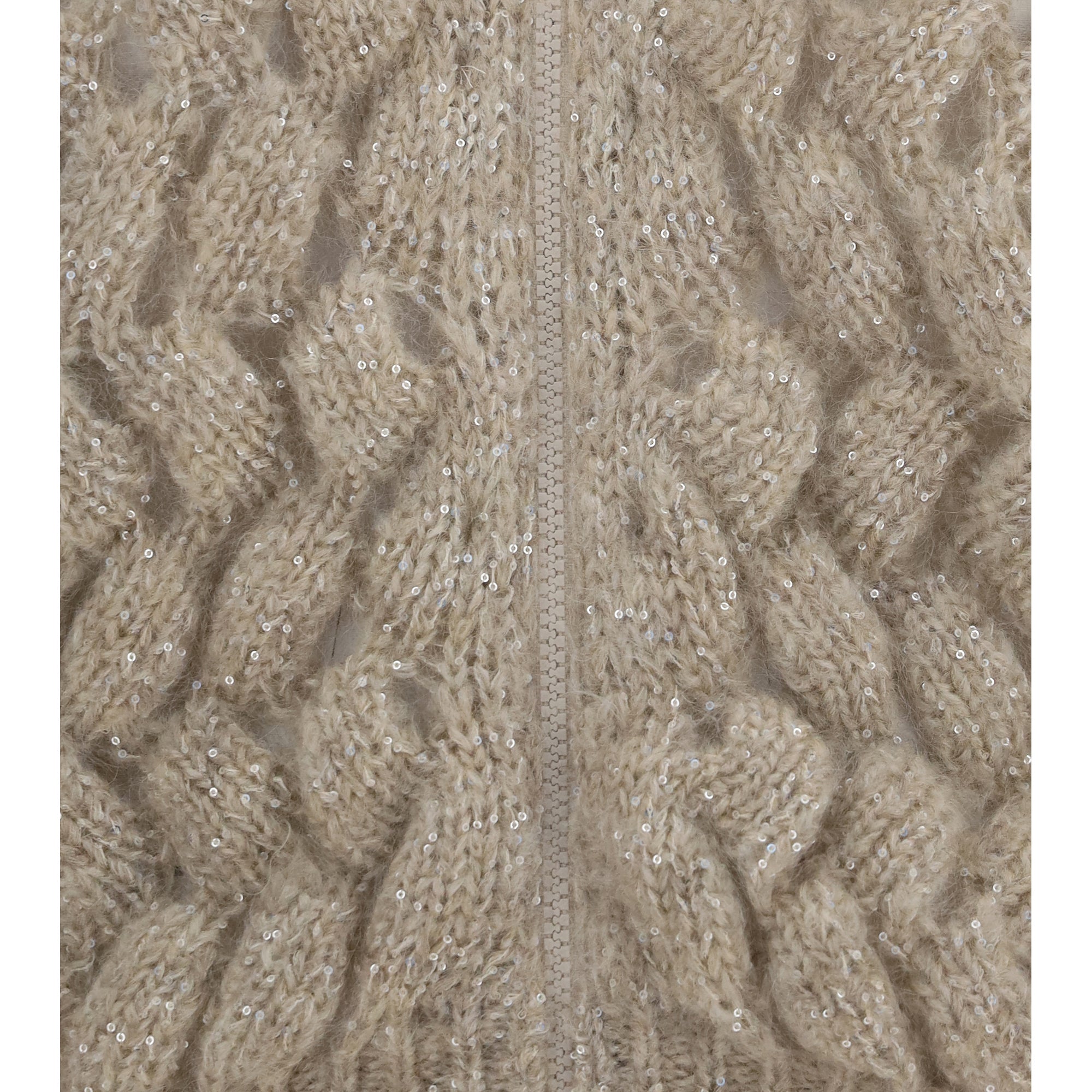 Mohair and wool blend Cardigan