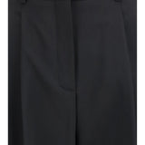 Wide-leg pleated Pants