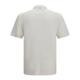 Cotton and silk piqué Polo