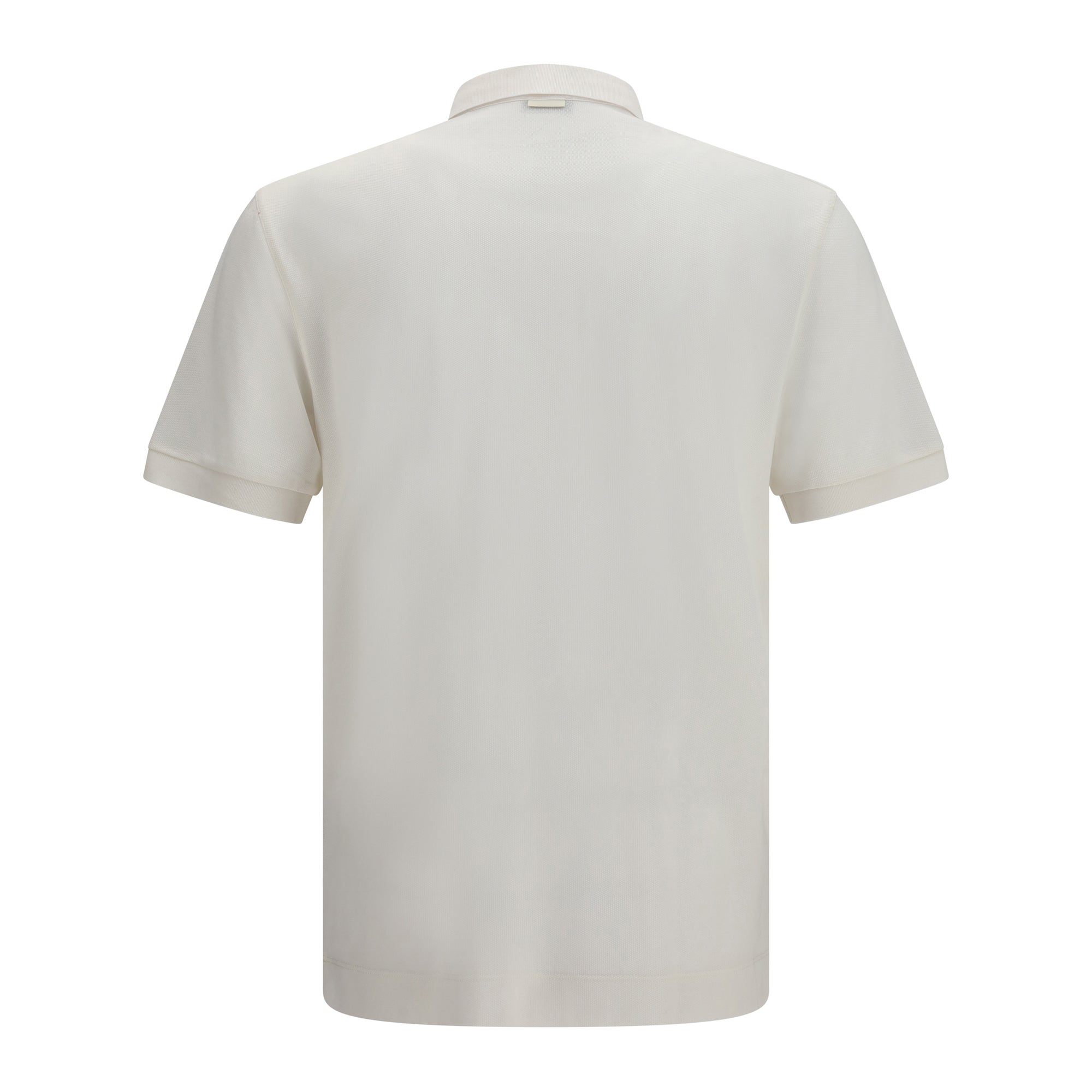 Cotton and silk piqué Polo