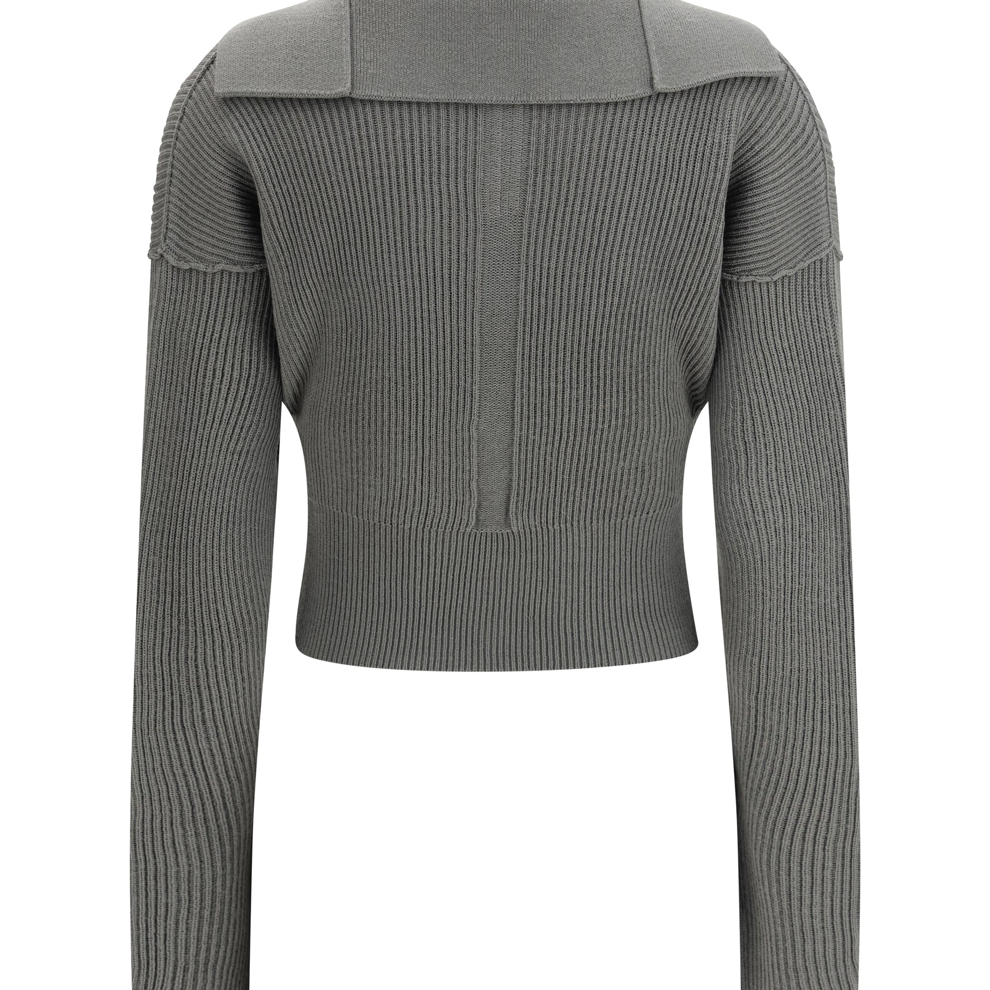 Euca Virgin Wool Sweater with V neck