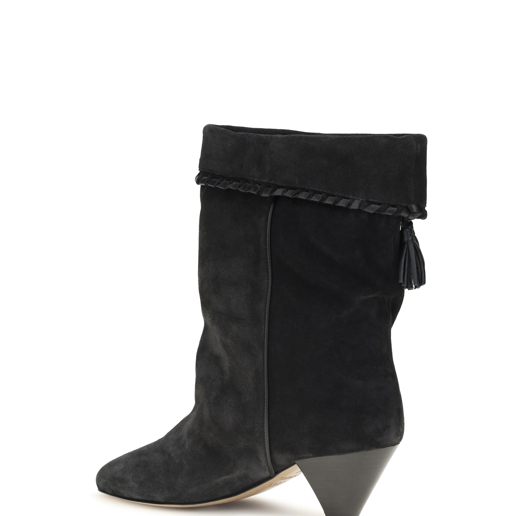 Draped suede Boots