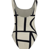 Monogram one-piece Swimsuit
