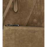 Suede BC Tote Bag