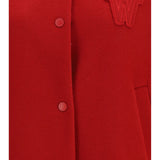 Oversized Bomber in double wool