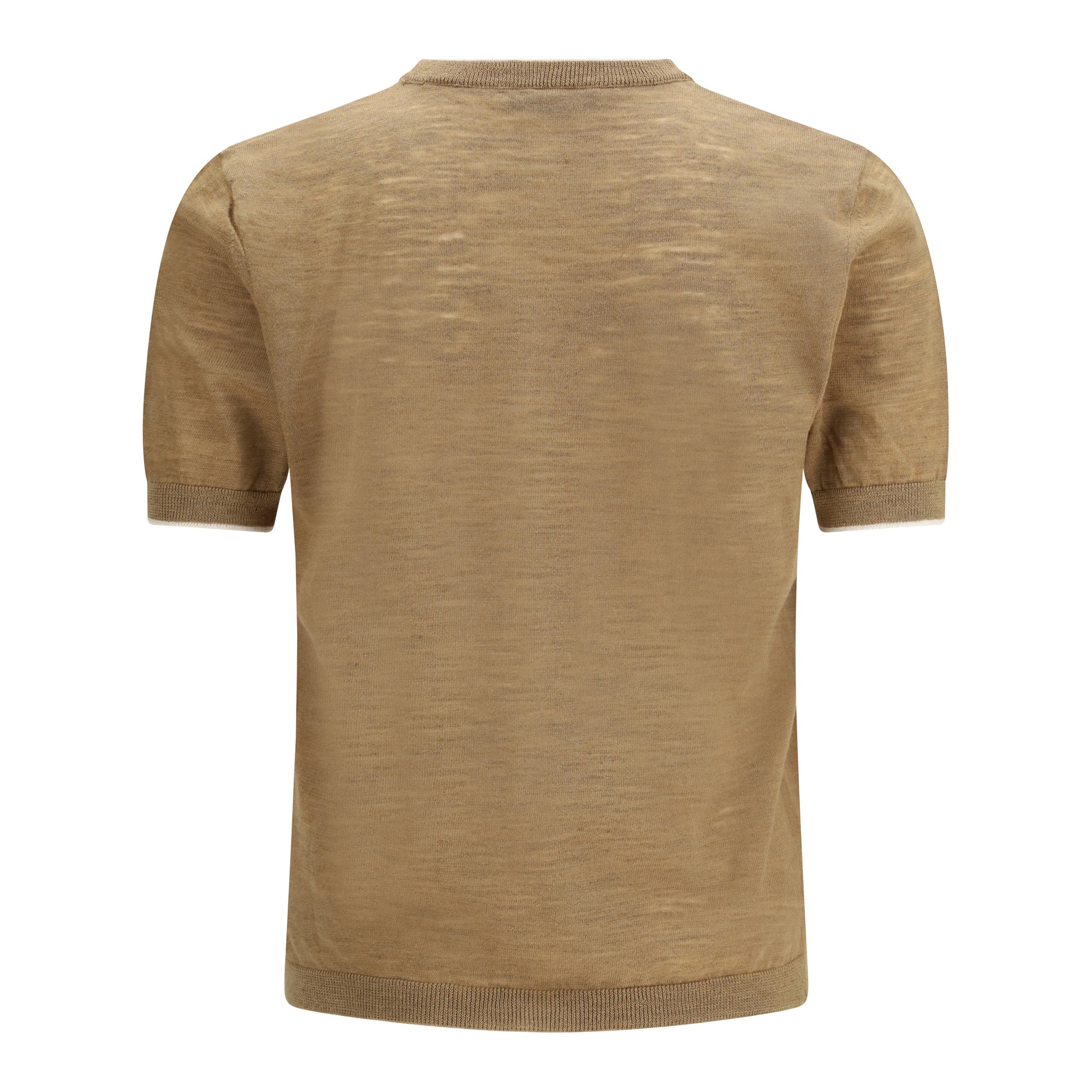 Short-sleeved linen blend Shirt