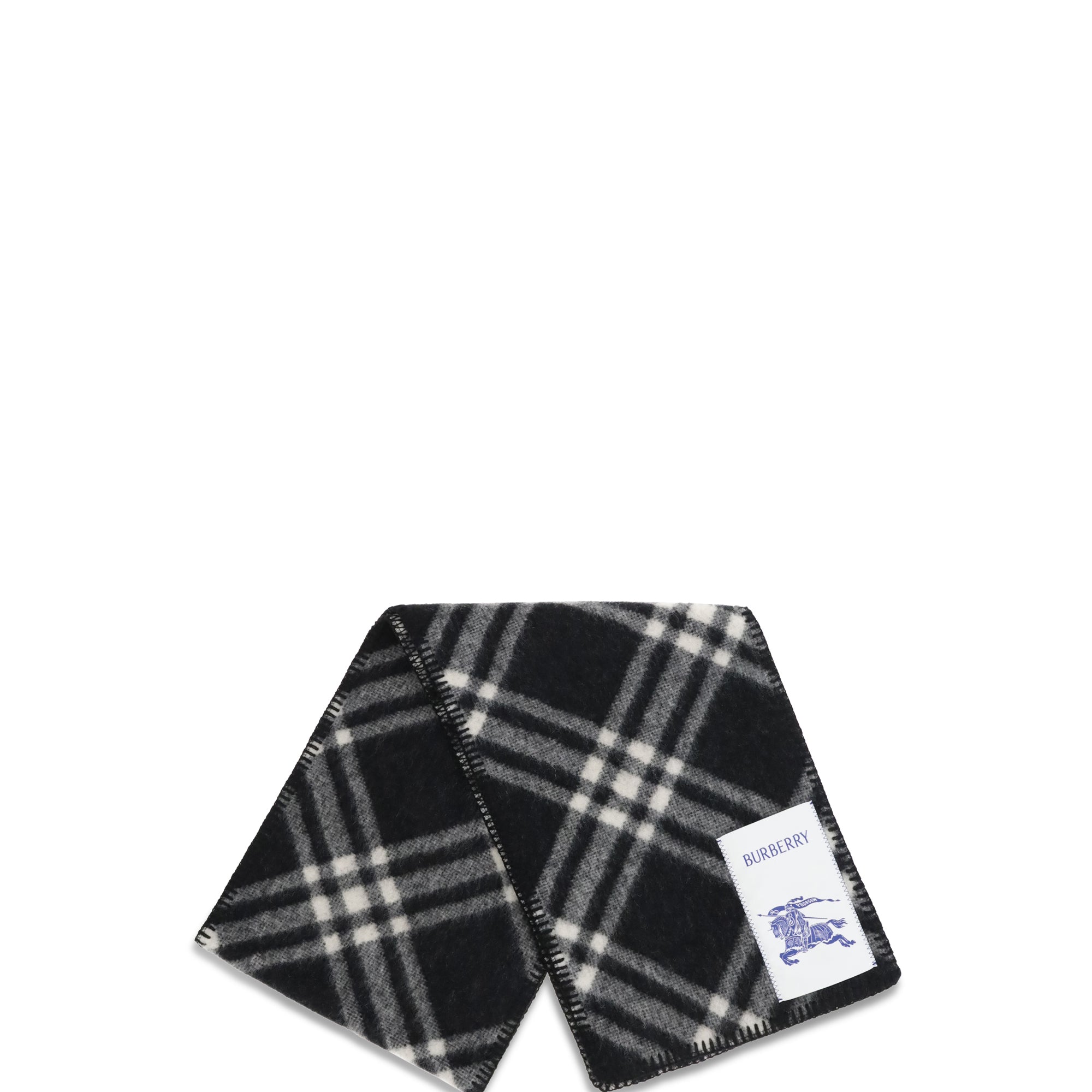 Wool Check Scarf
