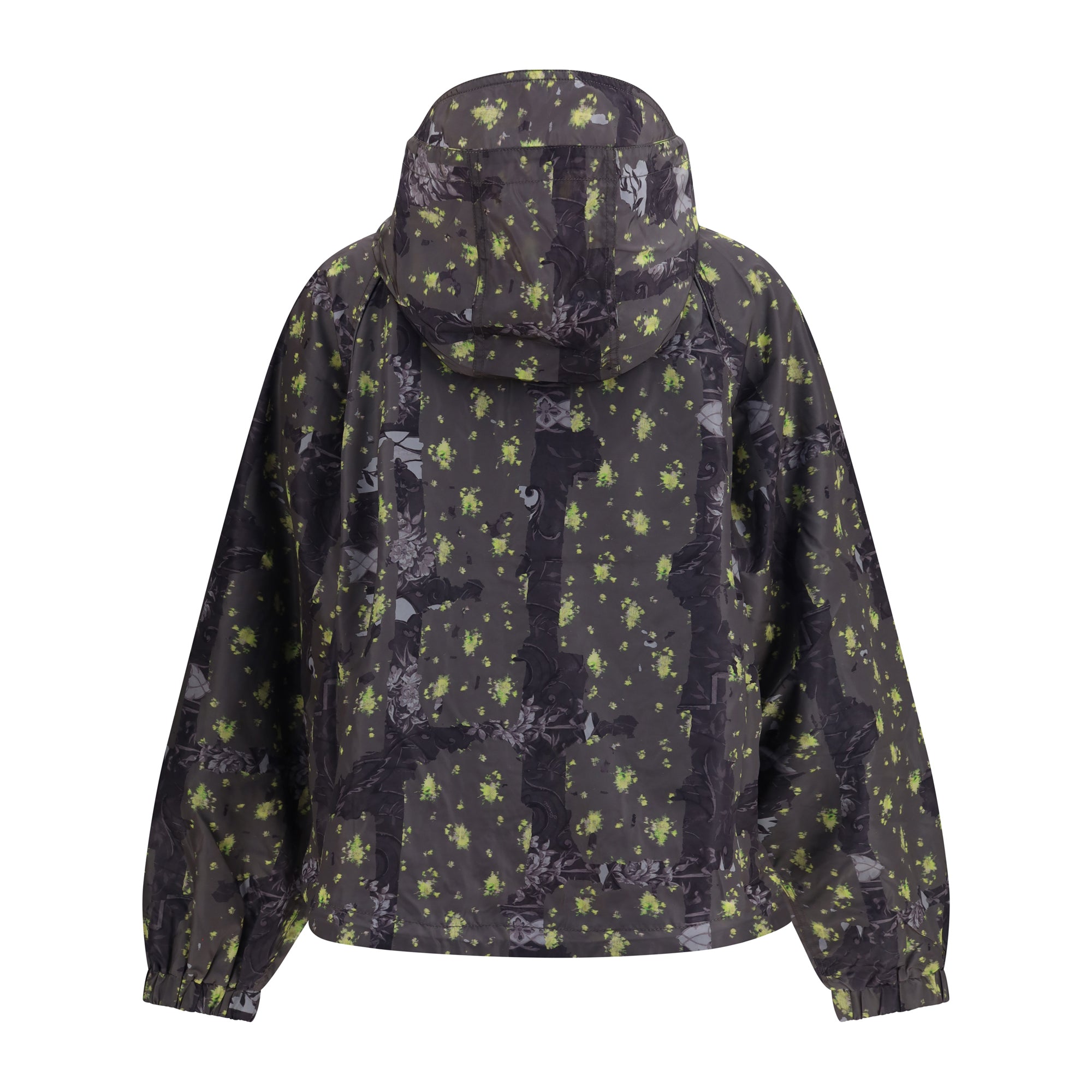 Ultralight nylon Jacket with floral print