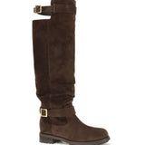 Knee-high biker Boots