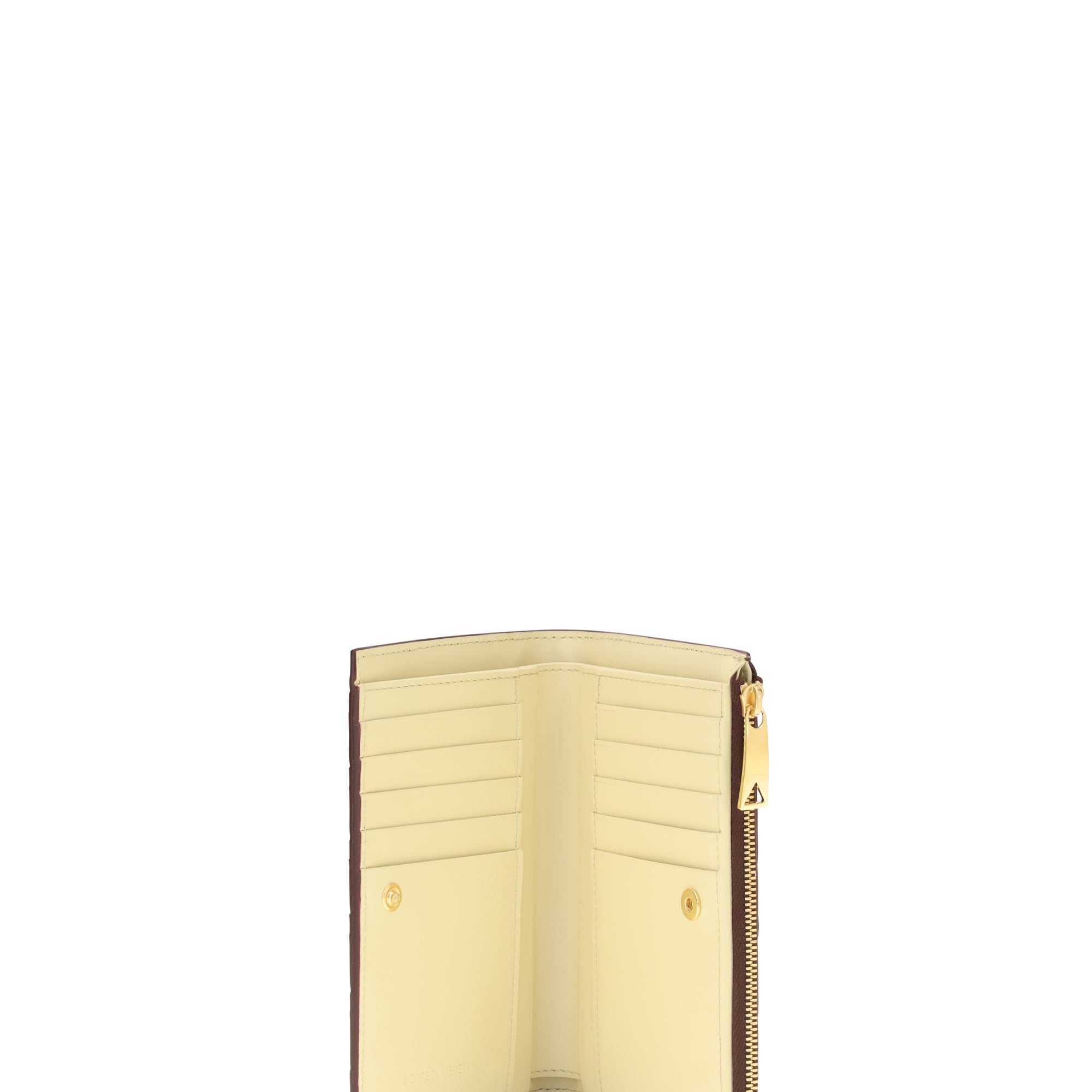 Medium bi-fold Intrecciato Wallet