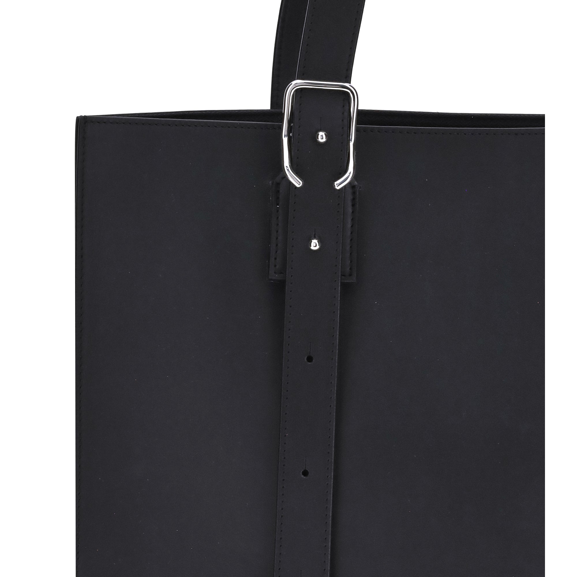 Buckle Horizontal Tote Bag