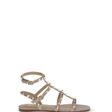 Rockstud leather Sandals