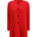 Single-breasted Compact Drap Coat