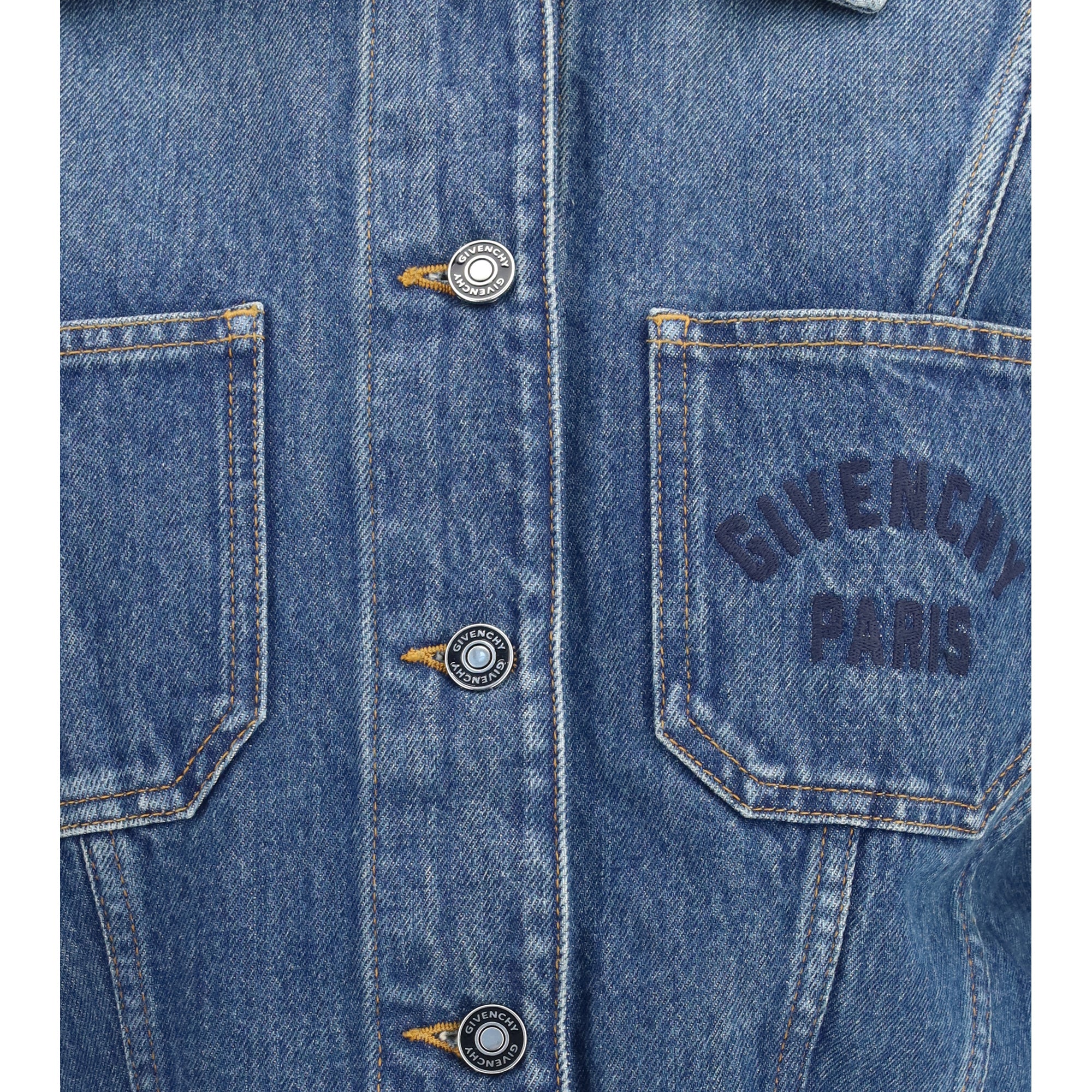 Denim crop Jacket
