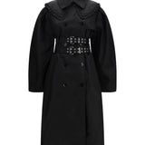 Belted double-breasted Coat