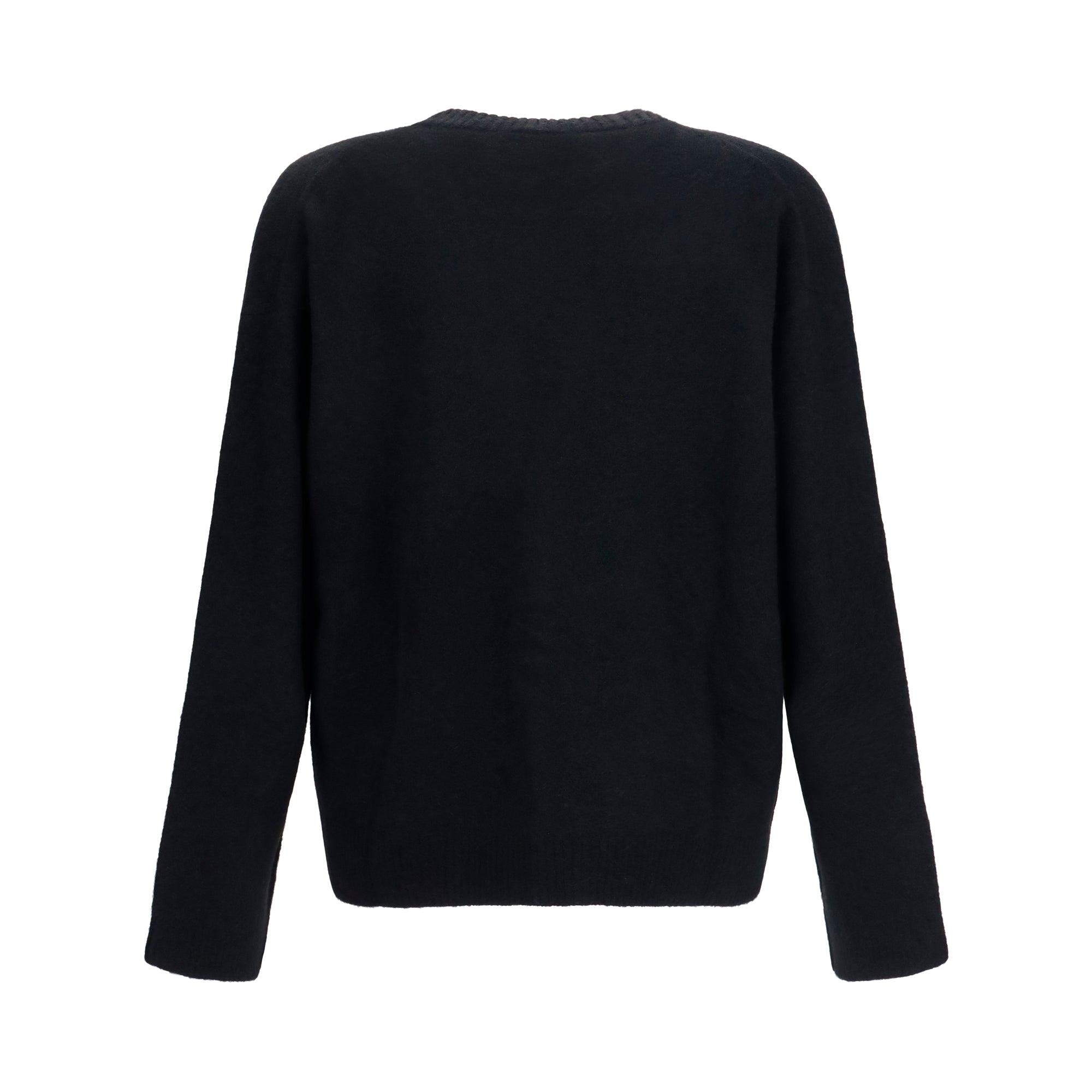 Buttoned V-neck Cardigan