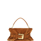 Medium Anthem Bag in suede calfskin