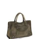 Suede Le City medium Handbag