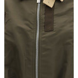 Cotton and nylon Bomber Jacke