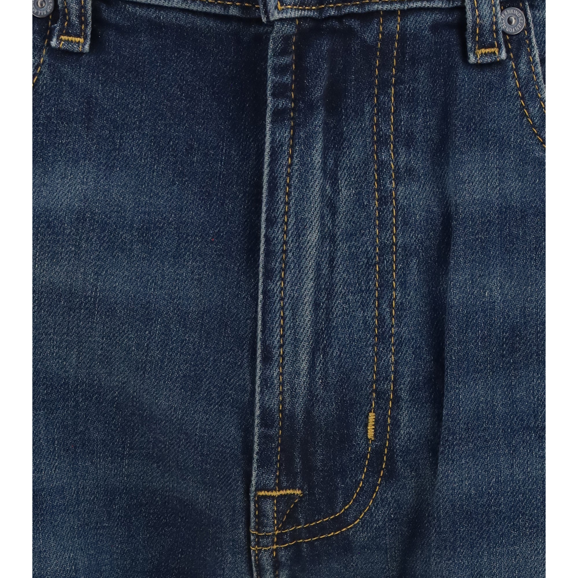 Straight-leg denim Jeans