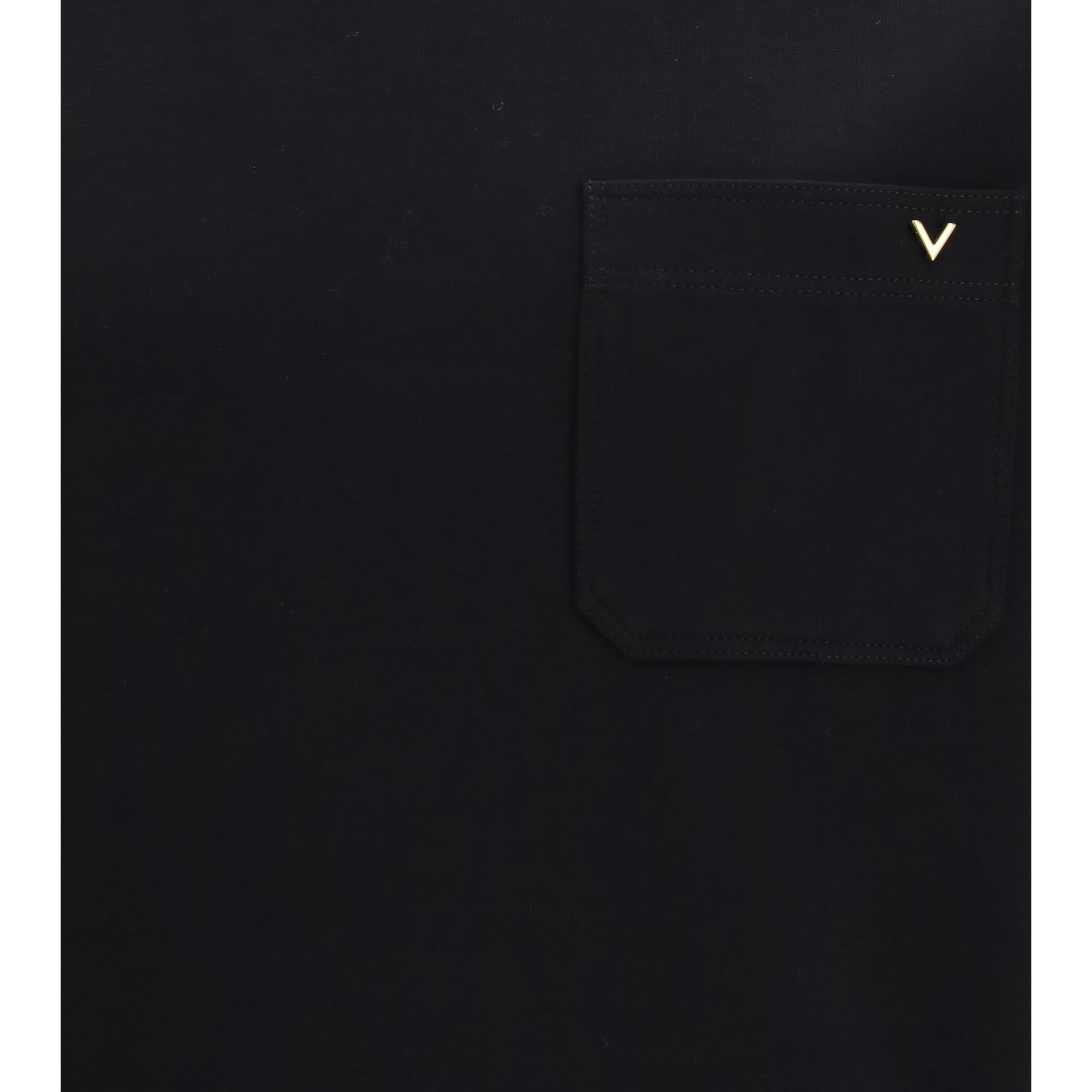 Sweatshirt with pocket and VLogo