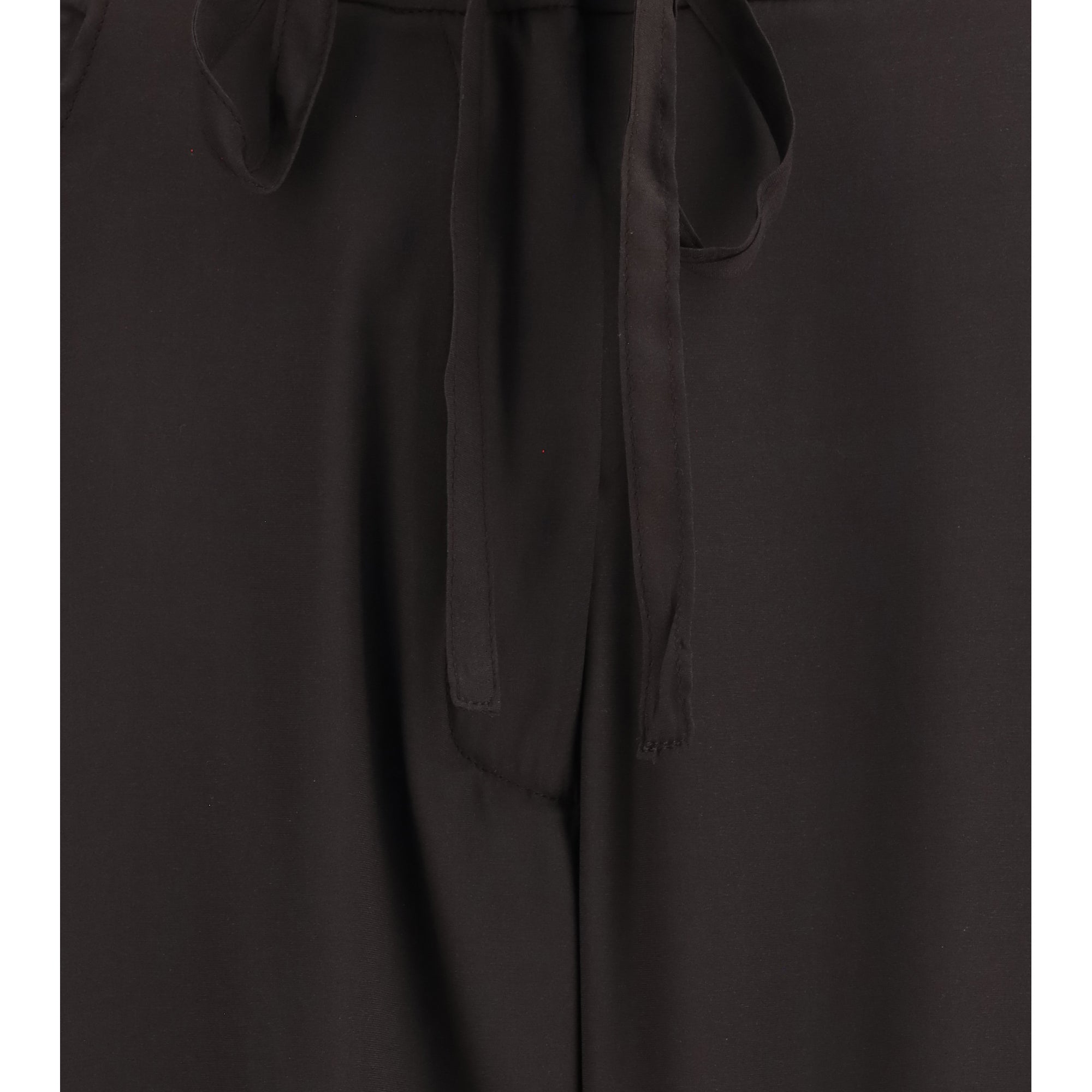 Barrel Leg Pants with drawstring in silk