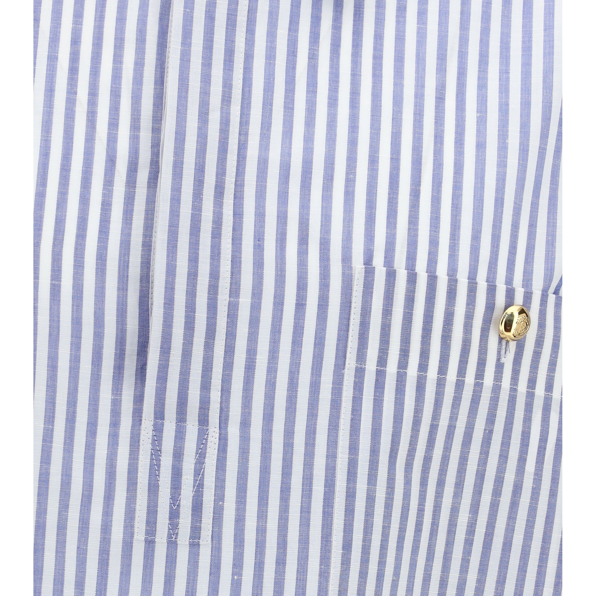 Short-sleeve Shirt with logo buttons