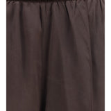 Stretch silk satin Pants