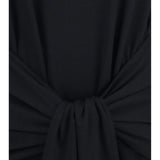 Draped-waist jersey T-shirt