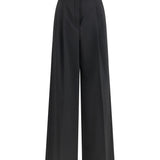 Wide-leg pleated Pants