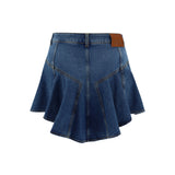 Denim Mini Skirt