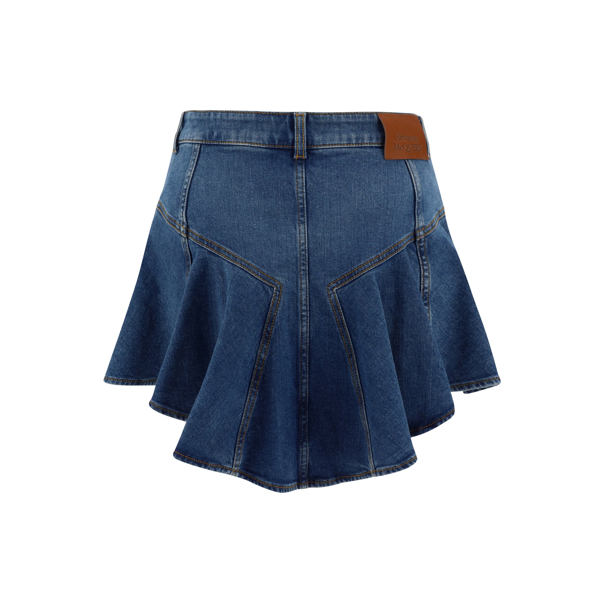 Denim Mini Skirt