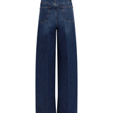 Wide-leg denim Jeans