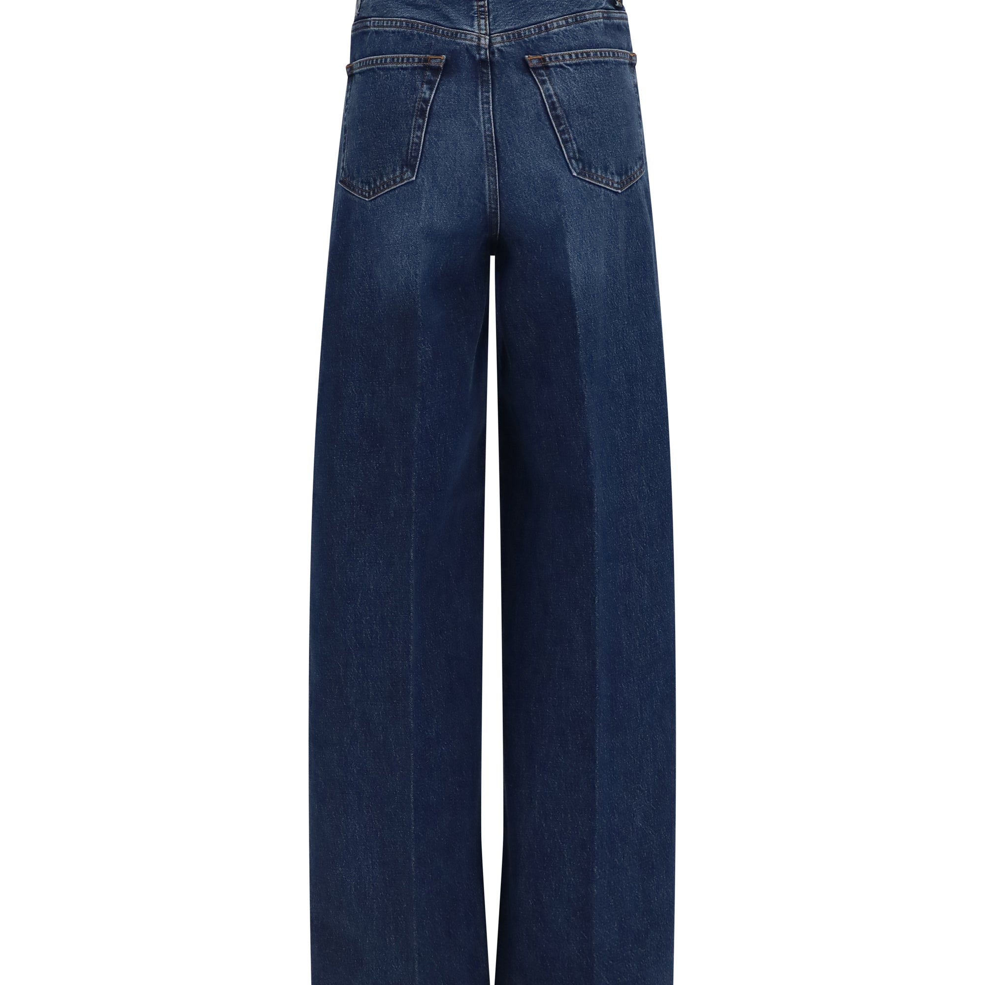 Wide-leg denim Jeans