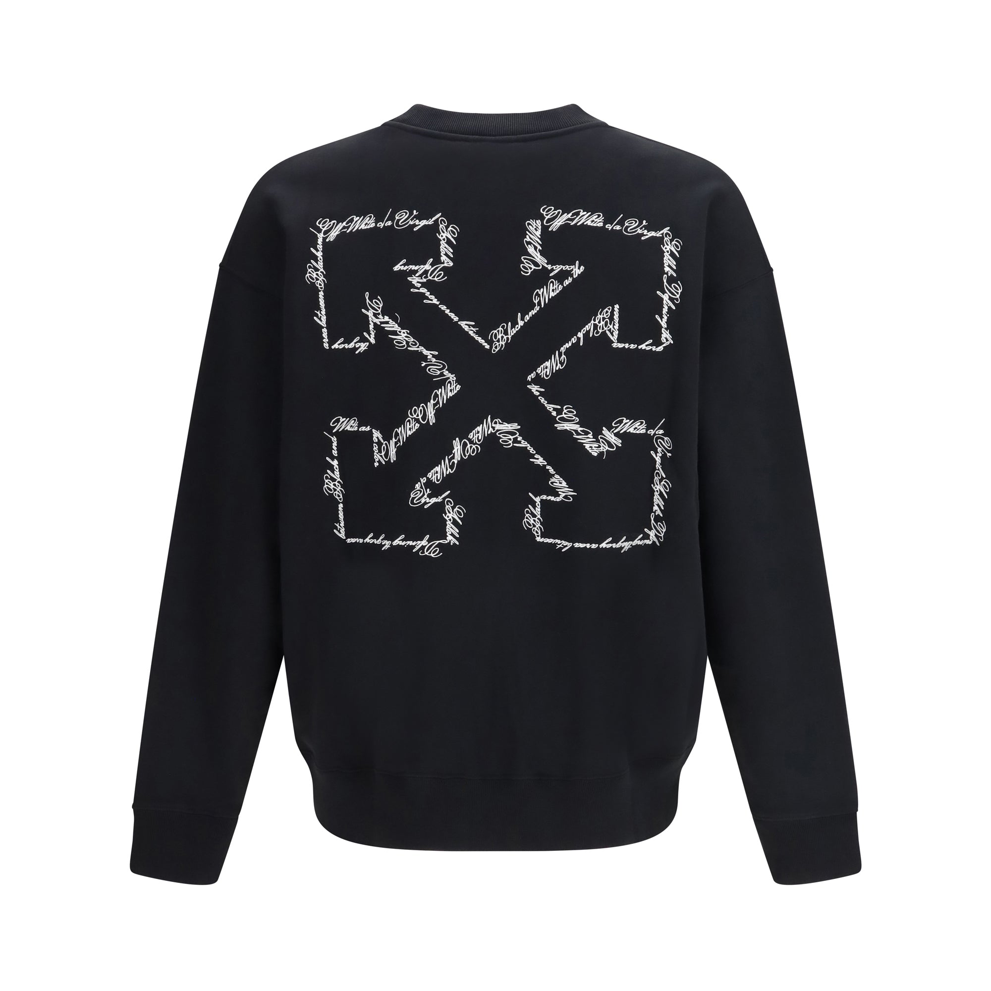 Script Arrow crewneck Sweatshirt